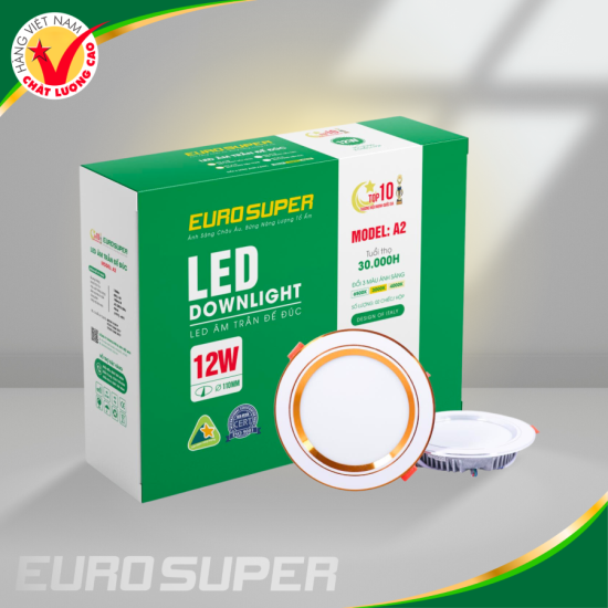 Đèn Spotlight âm trần chỉnh hướng 12W